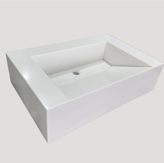 อ่างเคาน์เตอร์ KF014, Glaring White